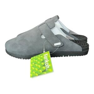 Kenkoh Massage Clog Slip-Ons – Gray – Women’s 9 (EU 40)